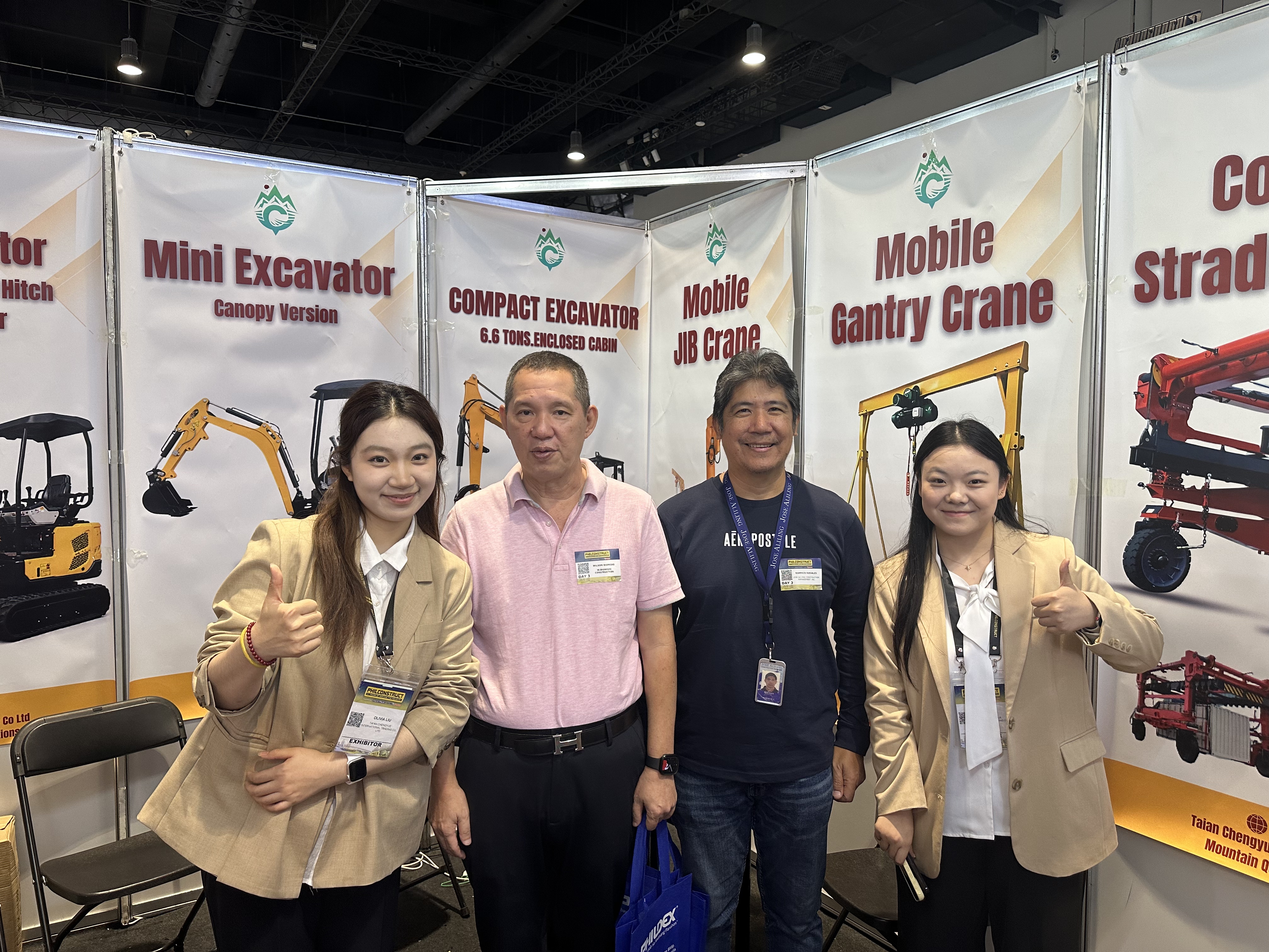 Tai'an Chengyue International Trading Co., Ltd. Successfully Participated in PHILCONSTRUCT Manila 2026